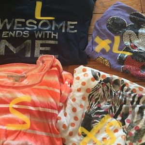 Lot of Tween/Teen girl Shirts